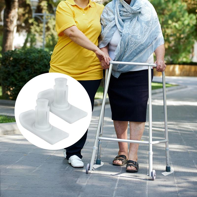 Ходунки Лыжи Для Пожилых Ходунки Ножки Коврик Сверхпрочный Ходунки Подушечка для Ног 2 Штуки Для Травмы Ноги Пожилые Пожилые Люди Использование