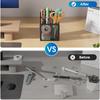 Magnetic Mesh Stainless Steel Pencil Holder: Organize Your Office Or Home with Style