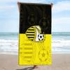 Deportivo Chicara FC Print Beach Towel, Large Soft Quick Dry Towel for Beach Camping Swimming