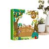 Детские интерактивные книги 3D картинки животных Книжка-рассказ Тема животные Твердый переплет Интерактивные книги с картонными страницами Для чтения Речь Дети Мальчик
