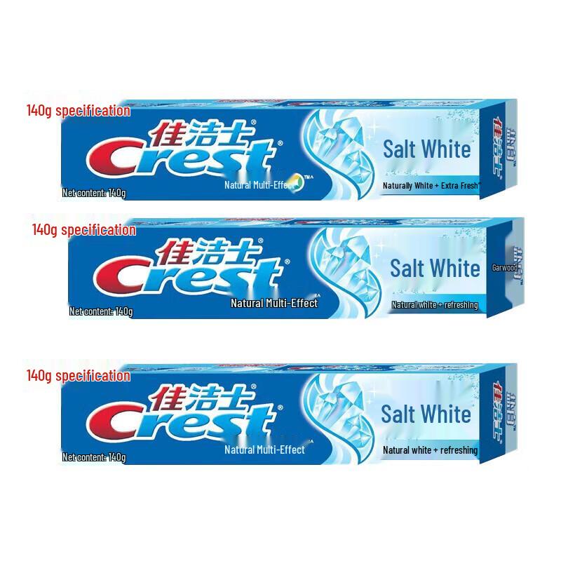Crest Salt White Cool Mint Toothpaste