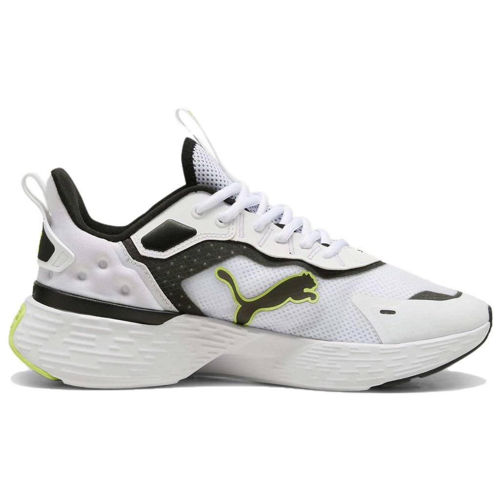 Puma Спортивные кроссовки Softride Sway, нескользящие, низкие, для бега, унисекс, Белый Серый Зеленый 379443-04