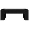 Coffee Table Black Oak Look 110 x 50 x 41 cm Engineered Wood