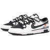Nike Кроссовки Dunk RISK Racing Theme, Акияма Нескользящие Легкие Низкие Кеды для Скейтборда Мужские Черно-Белые DJ6188-002(Команда27-)