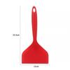 High-Temperature Resistant Silicone Wide Mouth Frying and Pancake Spatula – Translucent Tamagoyaki Shovel Kitchen Utensil