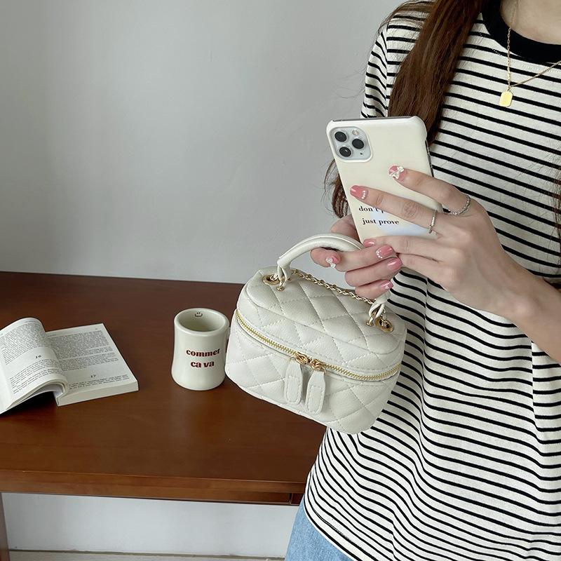 Большая мини-сумка Diamond Garland и ароматная весна и лето, новая ручная сумка на цепочке, универсальная сумка через плечо