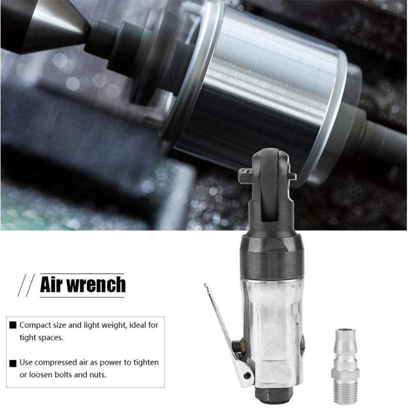 1/4 3/8 Мини-привод с пневматическим храповым механизмом Портативный пневматический динамометрический ключ из сплава 20 нм