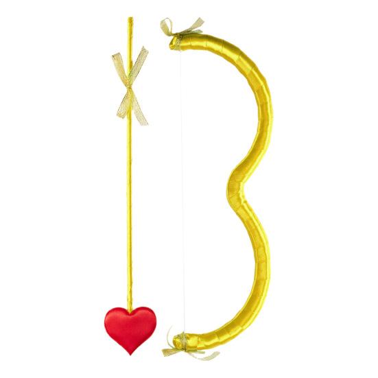 Лук и стрелы Купидона, реквизит, лук в форме сердца, декор для Дня святого Валентина, фотосъемка, сценический костюм, реквизит для выступлений