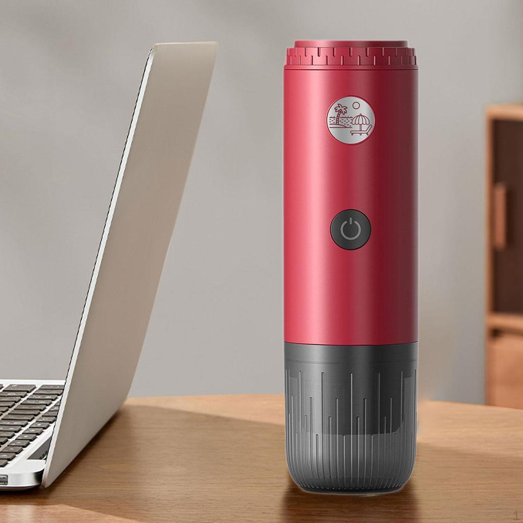 Electric Espresso Machine Car Coffee Maker Mini Self Heating Portable Handheld, for