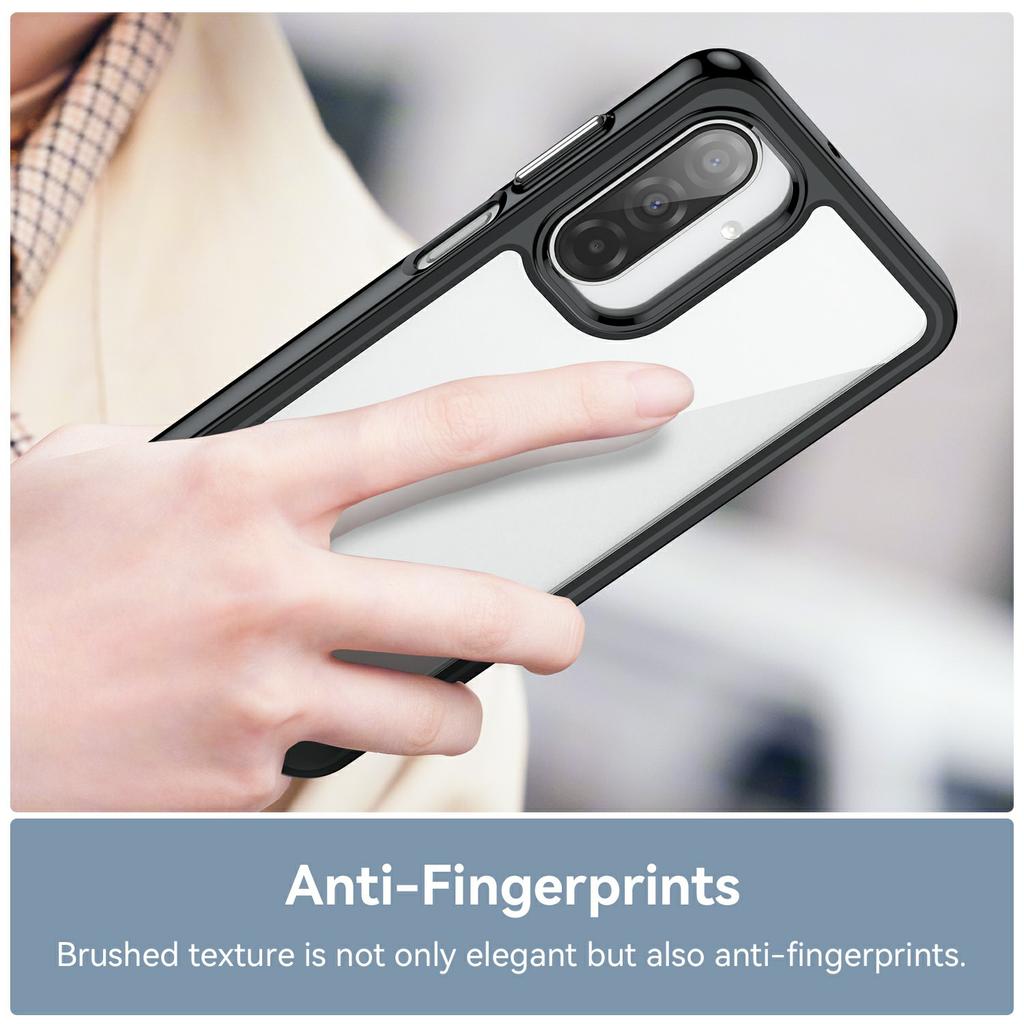 For Samsung Galaxy A17 5G/A17 4G Case TPU + Acrylic Protective Clear Phone Cover