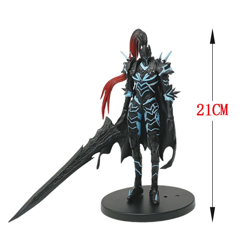 Anime Soloed Leved Ling Igris Blood Knight Figure 21Cm Pvc Action Figure Shadow Legion Knight Model Collectible Toy Gifts