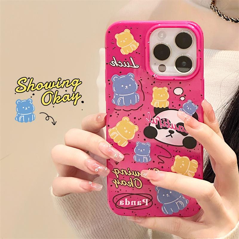 Чехол Zhitai Cartoon для iPhone 12, 13, 14, 15Pro, 16 и Pro Max