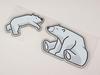 Оригинальная наклейка Suzuki Crosbee XBEE Deco Emblem Polar Bear MN71S, опциональный продукт дилера