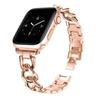 Ремешок для часов Cuban Link для Apple Watch 40 мм 41 мм 45 мм 44 мм 49 мм Металлический браслет из нержавеющей стали iWatch Series 8 7 6 5 Se Ultra
