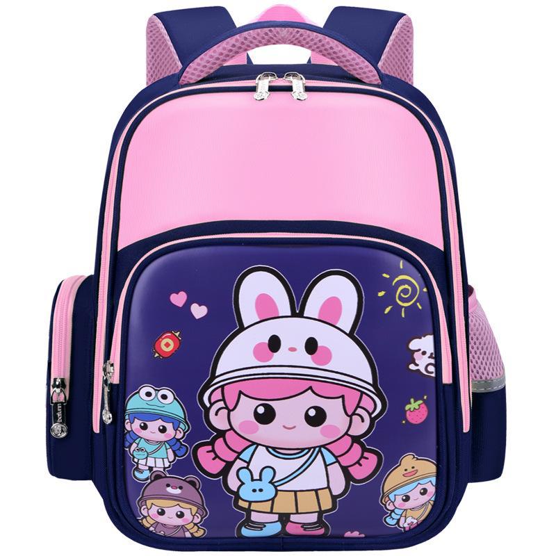 Large Capacity Backpack for Kindergarten To 3rd Grade Students - Unisex, Load-Reducing Design