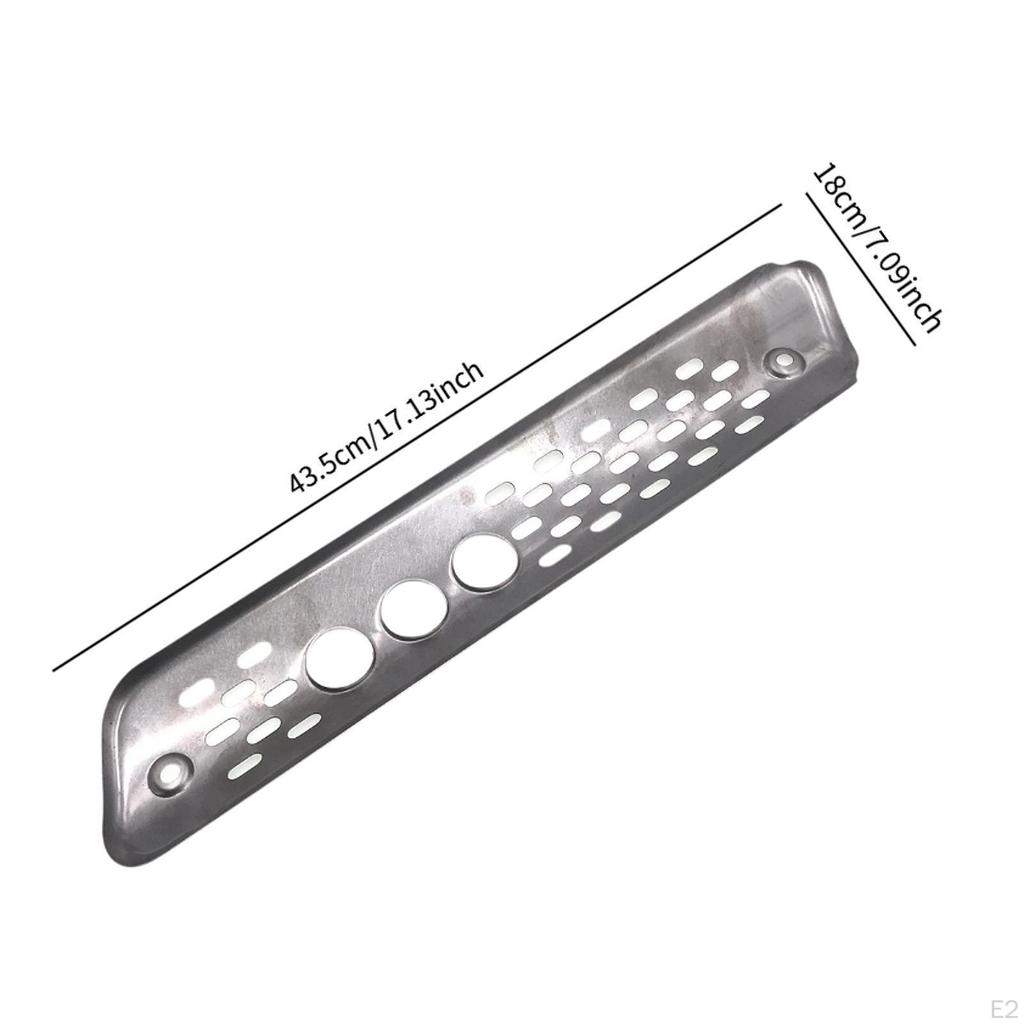 Motorcycle Exhaust Pipe Cover Metal Modified Parts for Yamaha PG-1