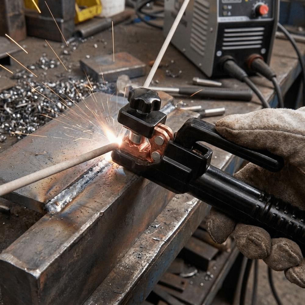 Great Electrical Conductivity Full Copper Welding Clamp Welding Work
