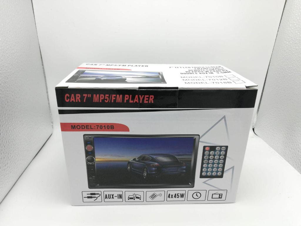 Автомобильный MP5-плеер 7" Dual DIN с Bluetooth, радио и телефонным подключением - модели 7010B/7023B.