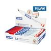 Milan Whiteboard Markers 12 Units Red PVC