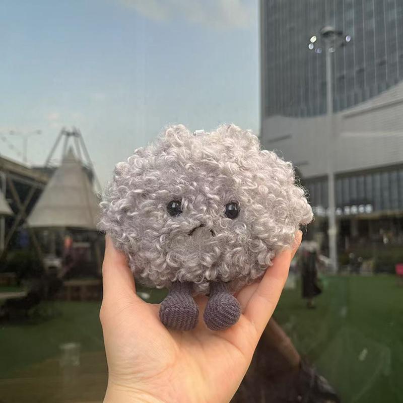 Каваи Темное Облако Плюшевый Брелок Милая Плюшевая Игрушка Брелок Прекрасный Подвес для Сумки Украшение для Подвешивания на Рюкзак для Девочек Подарки