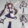 Фигурка Chocola Vanilla из Nekopara Милая Кошка-Горничная Персонажи Аниме Модели Кавайная Статуэтка для Гаража Настольные Украшения Подарок Для Фаната Аниме