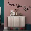 Love You Bye Wooden Sign Wall Decoration Sign Family Entryway Decor Above Door