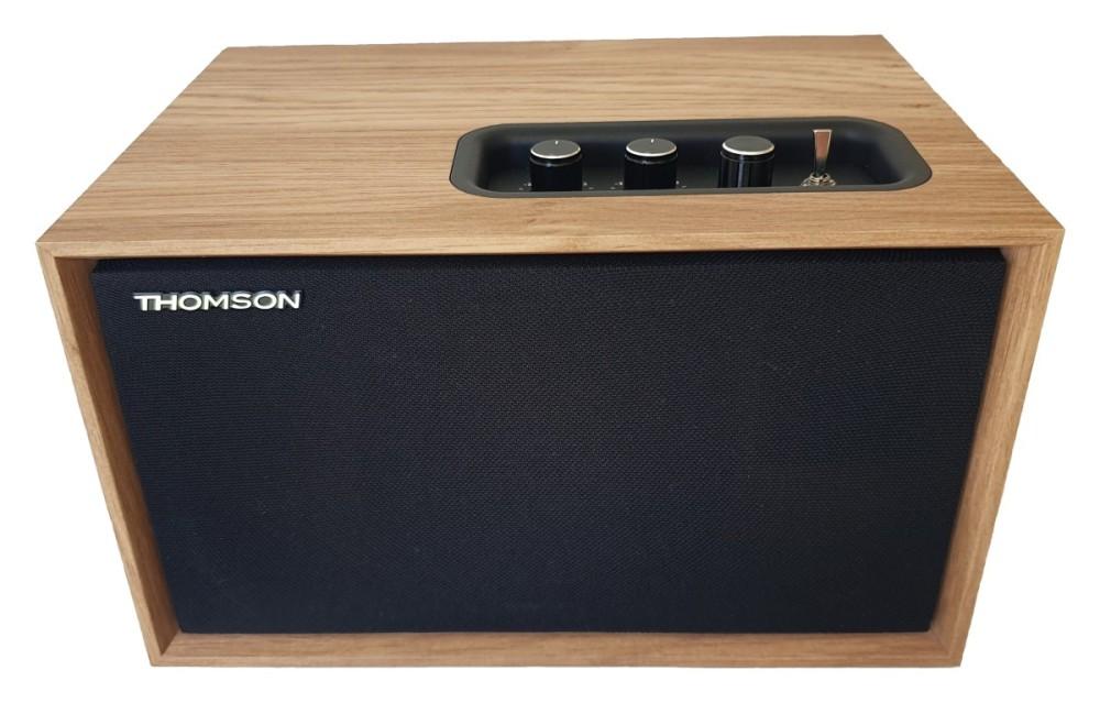 Thomson WS302 - деревянный Bluetooth-динамик, Thomson