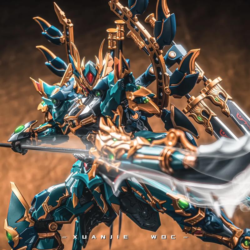 Limited Edition Zangdao Models Azure Dragon & Green Dragon Combat Version - Articulated Four Symbols Mecha Collectible Toy Gift