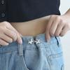 Star No-Sewing Metal Button Waist Adjust Pants Pins Portable Jeans Buttons