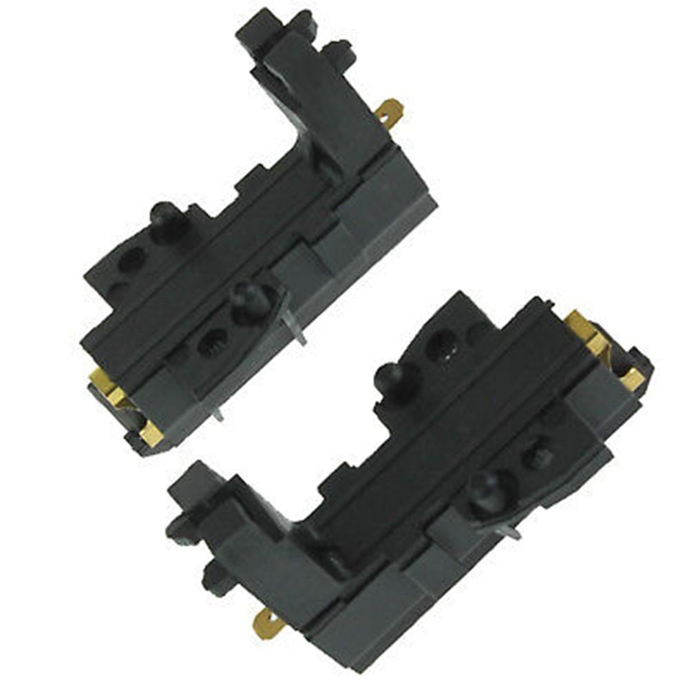 Угольные щетки двигателя Пластиковые аксессуары для стиральной машины Черные