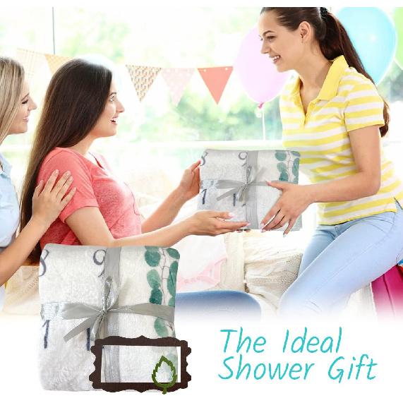 Плед для новорожденных близнецов, Премиальный фланелевый фон для фотографий, Реквизит, Нейтральный Бохо Цветочный…