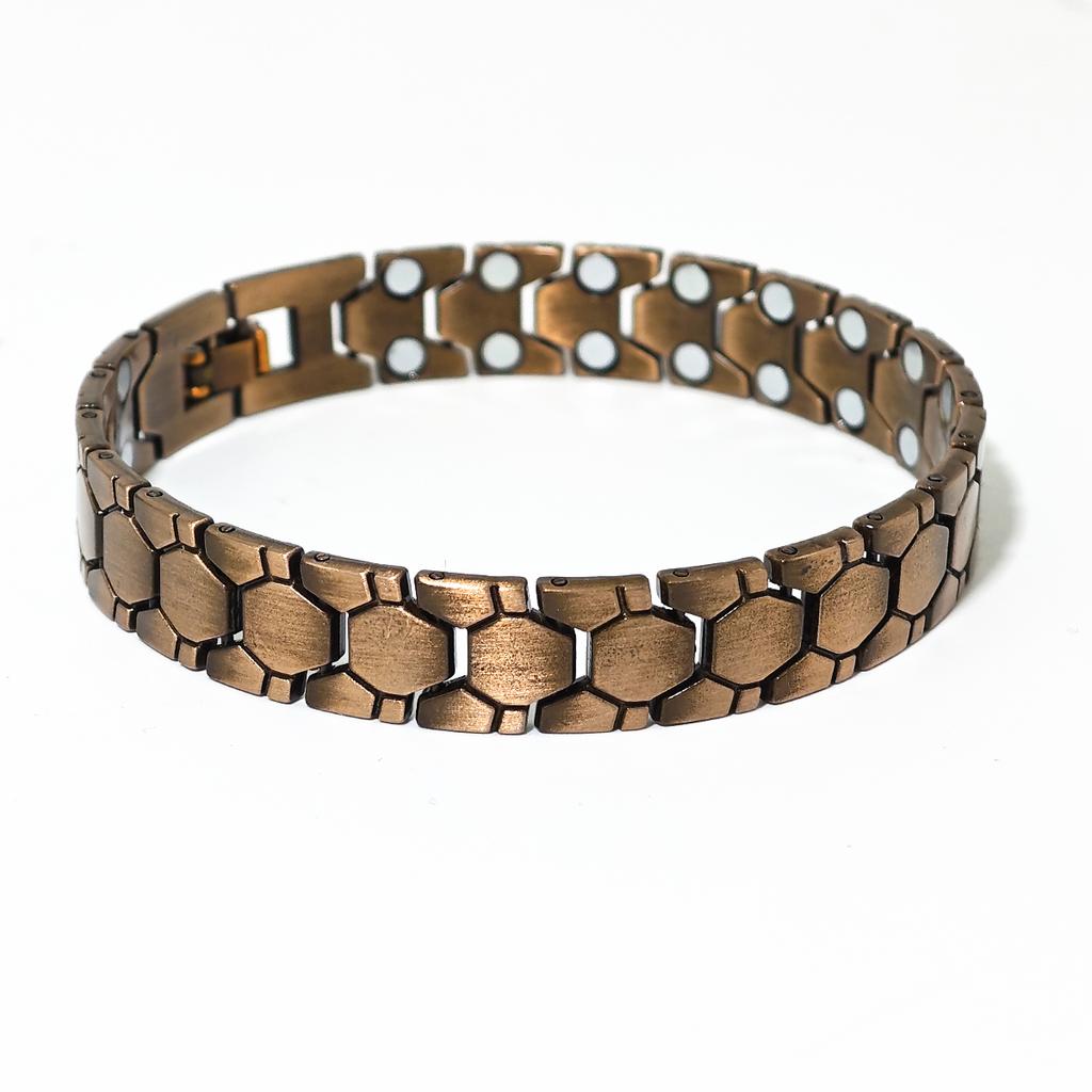 Высококлассный нишевый высококлассный доминирующий браслет с магнитом из сплава мужская модная трендовая бижутерия