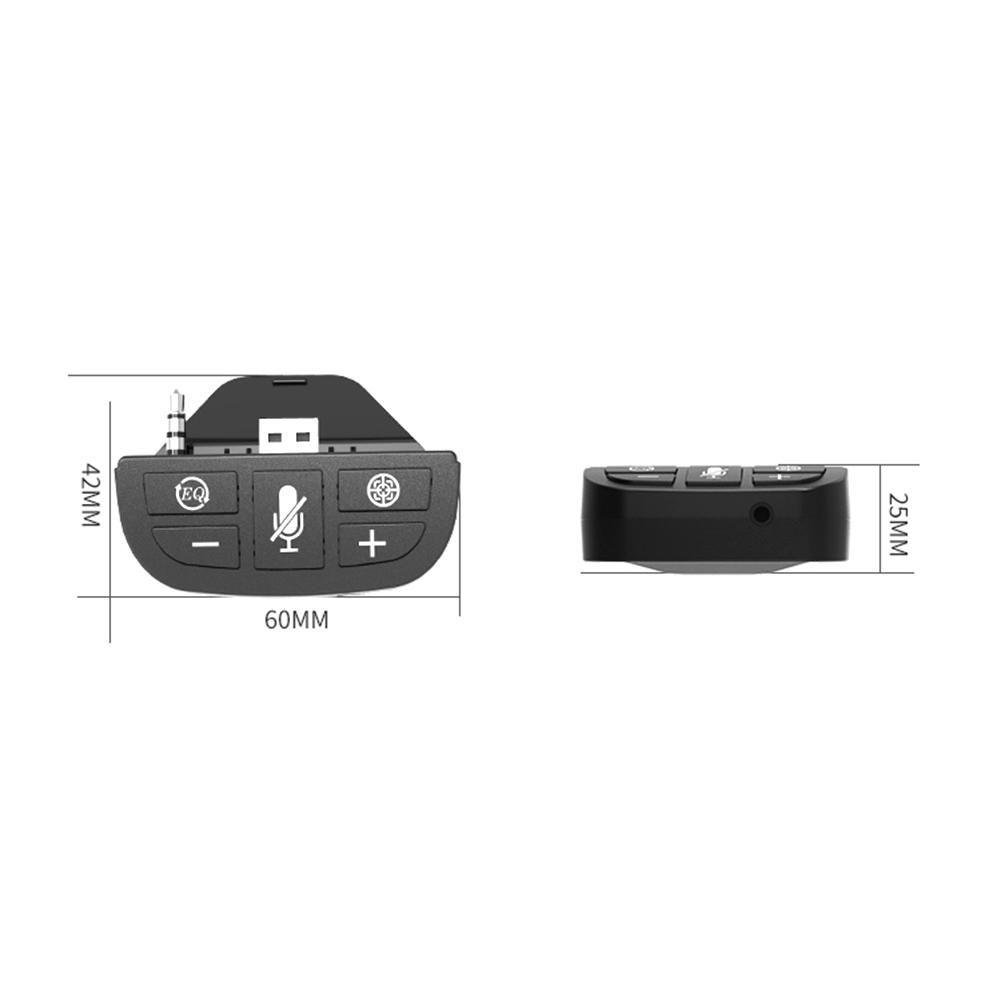 Wireless Controller Stereo Headset Adapter for Xbox One S/X/XSX/XSS/ELITE/ELITE2