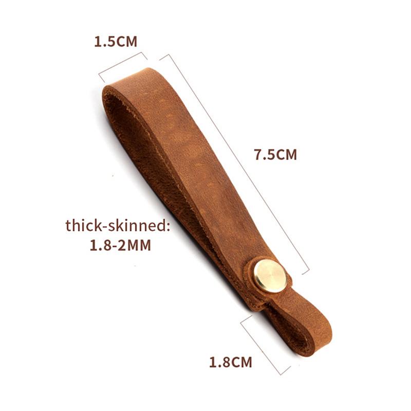 Кожаный брелок для ключей от машины