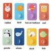 1PC Animal Free Punching Stick Hook Non-Marking Adhesive Wall Hook Wall Hanger Cartoon