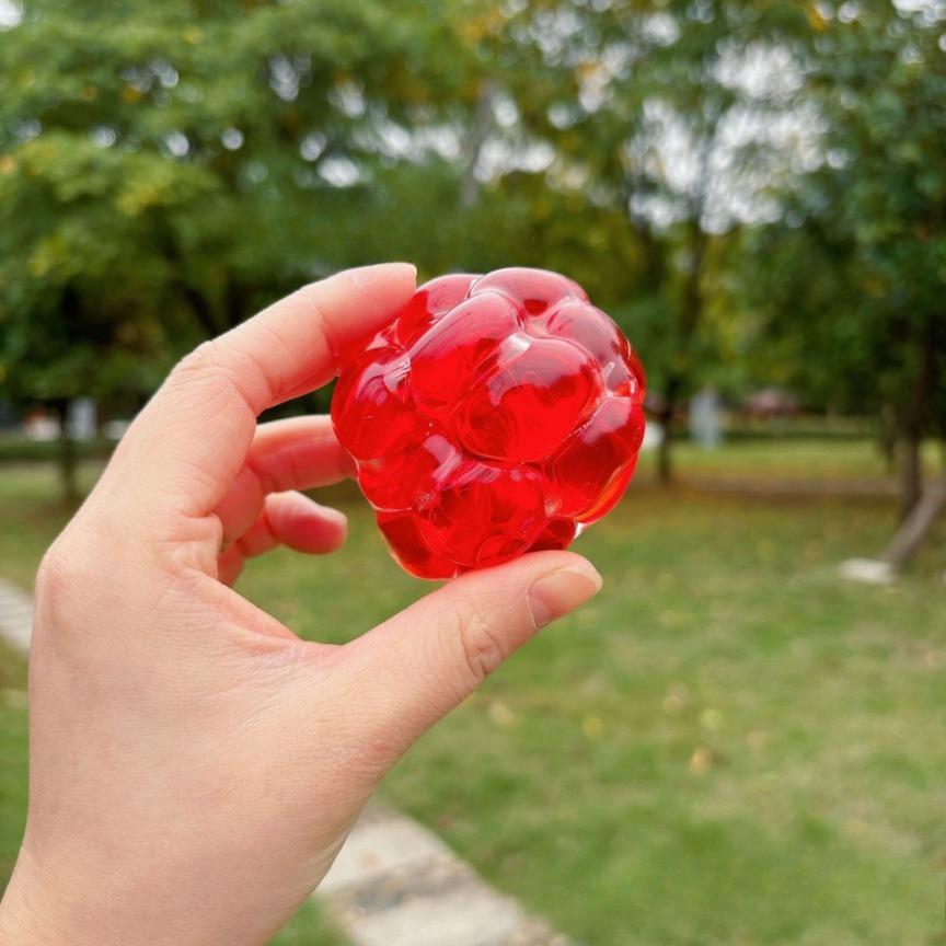 Сквоши Мячик-антистресс с цветным шумом, Хрустящая игрушка для сжатия для снятия тревоги, Формуемая игрушка-непоседа для взрослых детей, Подарок для релаксации