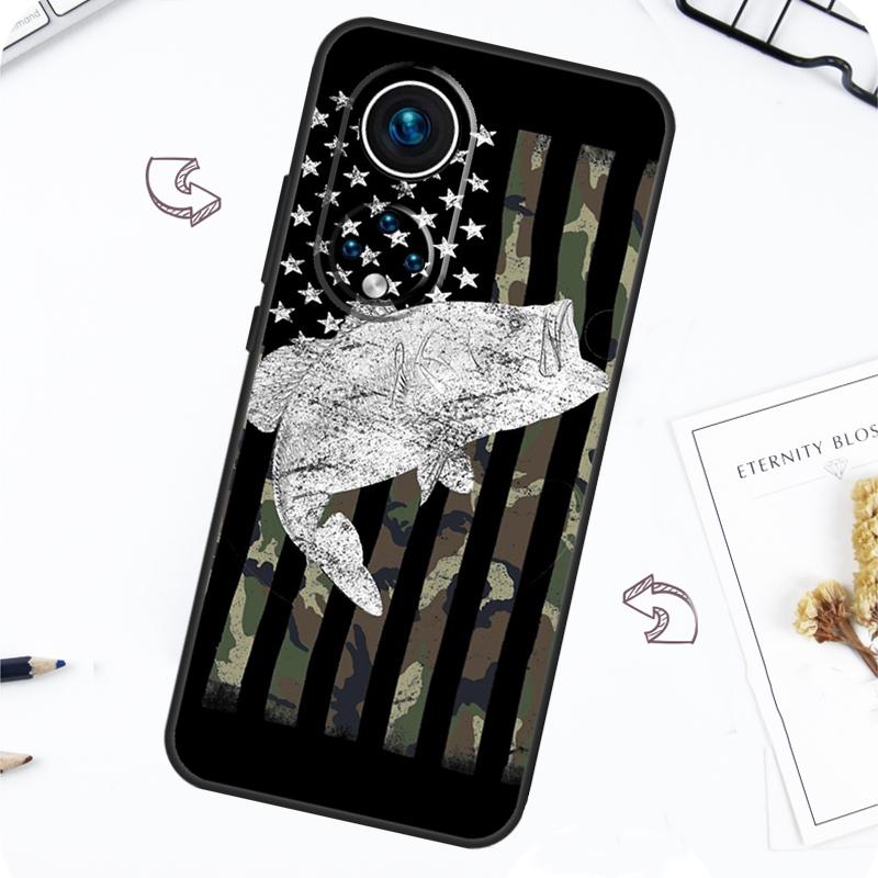 Чехол для рыбалки на басса для Honor Magic 7 5 6 Pro Honor 200 Pro X9b X9a X8b X8a X8 X9 X9c 50 70 90 Lite
