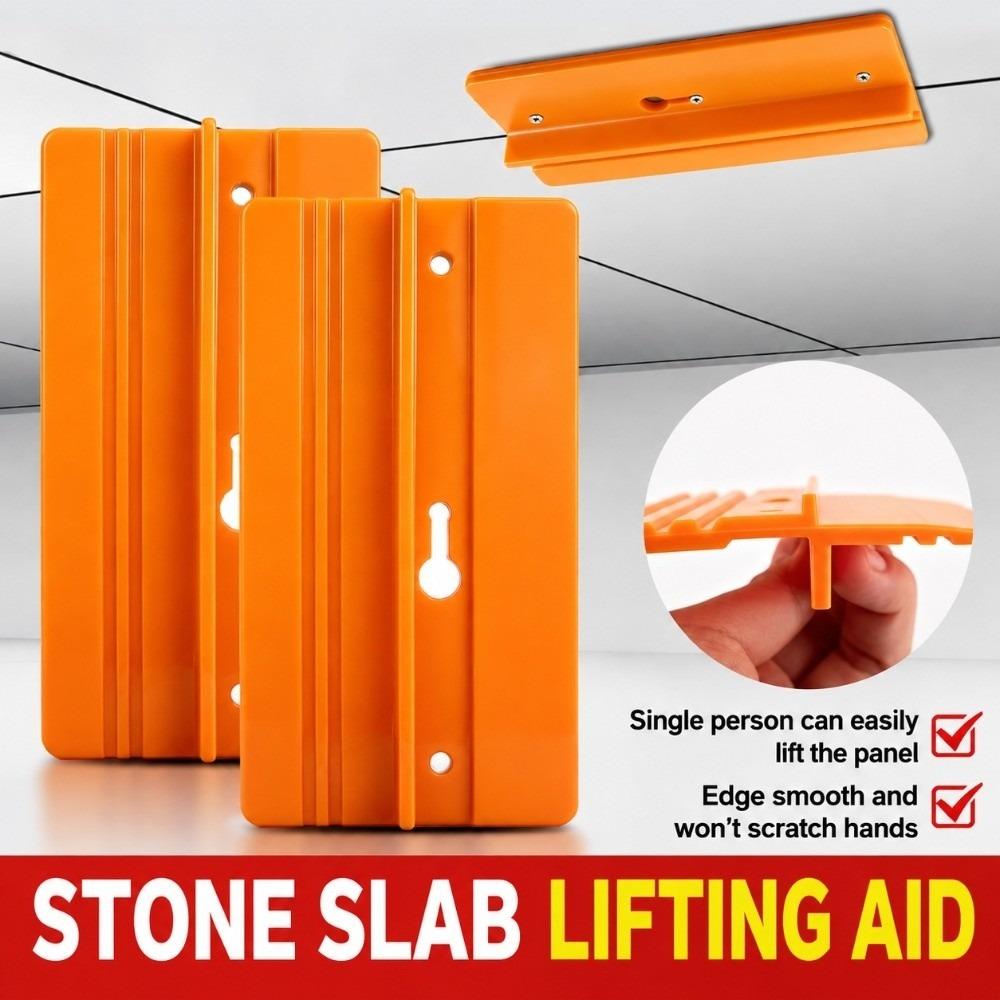 2Pcs Slotted Positioning Gypsum Board Support Tool for Woodworking Carpenter Use