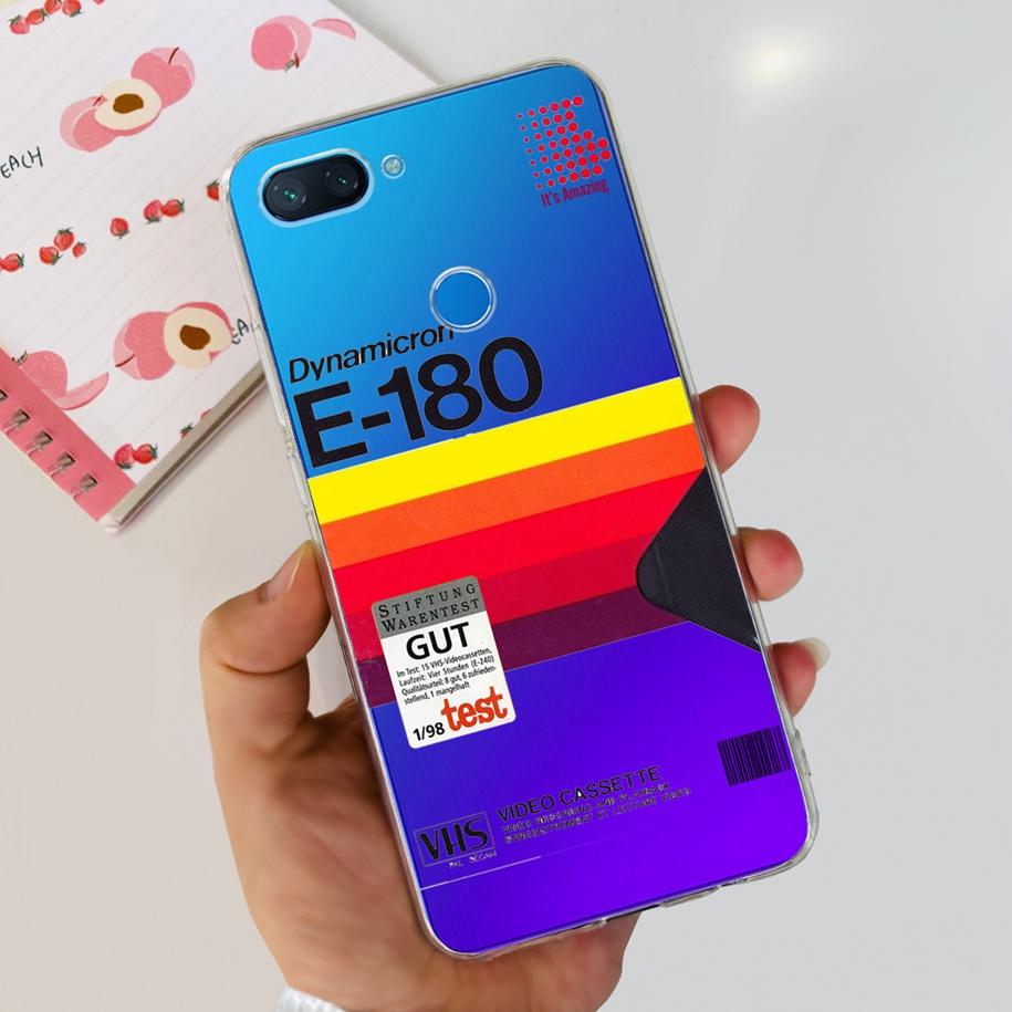 Чехол для Xiaomi Mi 8 Lite Модный Мягкий Силиконовый Чехол для Телефона для Xiaomi Mi 8 SE / Mi 8 Pro Mi8 Lite Прозрачный ТПУ Чехол Астронавт Capa