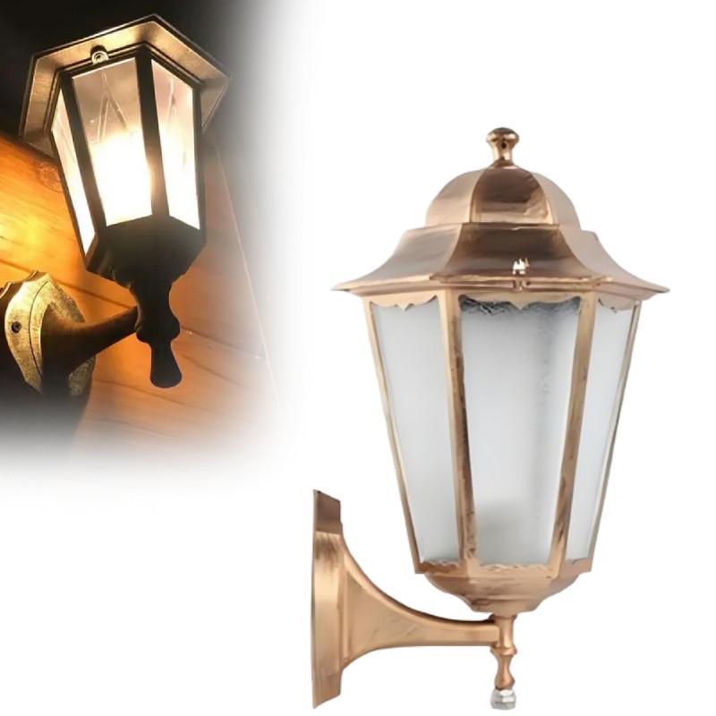 Лампа Шестигранная Настенная Уличные Осветительные Приборы Садовые Светодиодные Фонари Водонепроницаемый Инструмент