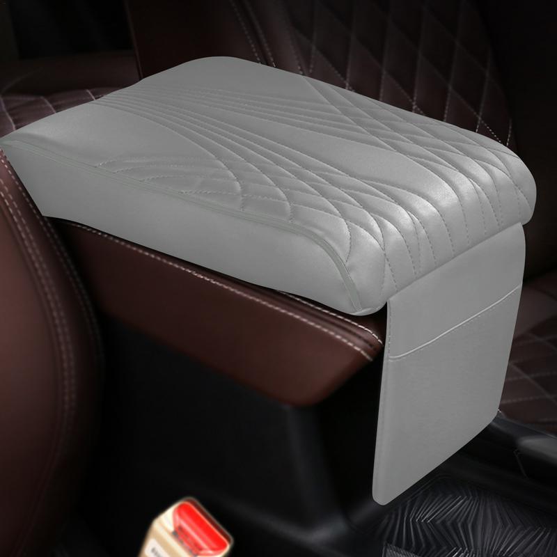 Чехол на подлокотник автомобиля Подушка для увеличения высоты с карманом Чехол-подушка на подлокотник автомобиля Подушка для увеличения высоты бокса центральной консоли Для товаров для интерьера автомобиля