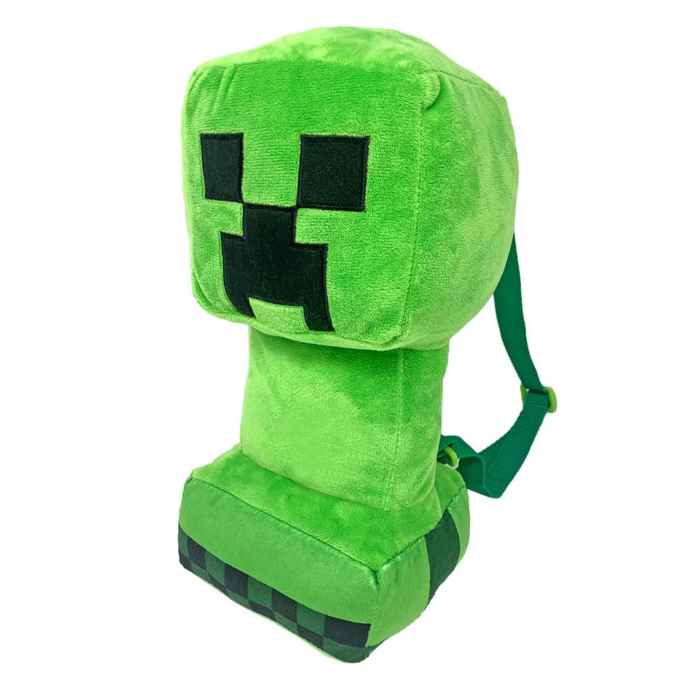 Выход с рюкзаком в виде плюшевой игрушки Крипер Крипер 30 см. Официальные товары [Minecraft] Прибл.
