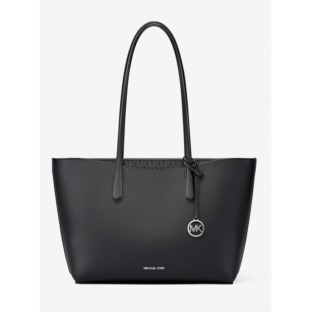 Michael Kors Сумка-тоут Arden с верхней молнией, большая, 35s6s4xt3l1, Черная