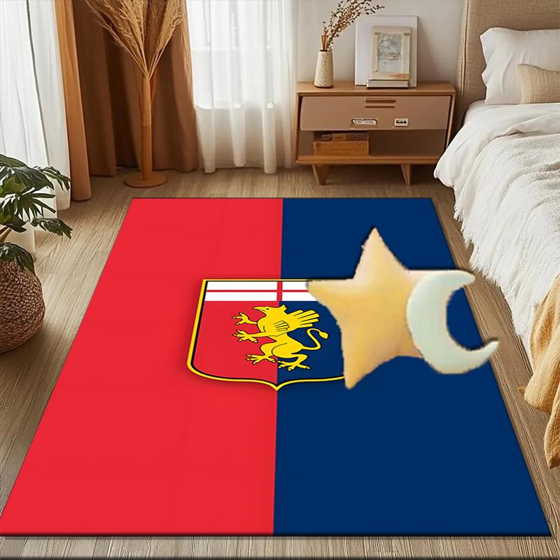 Shield With Griffin Cross Rug for Living Room, Game Rooms, Office, Bedroom, Office Floor Mat Playful Design, fan gifts Christmas decor