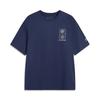 Футболка мужская LiNing Sports Life Collection Темно-синий Ship Blue AHSV481-3