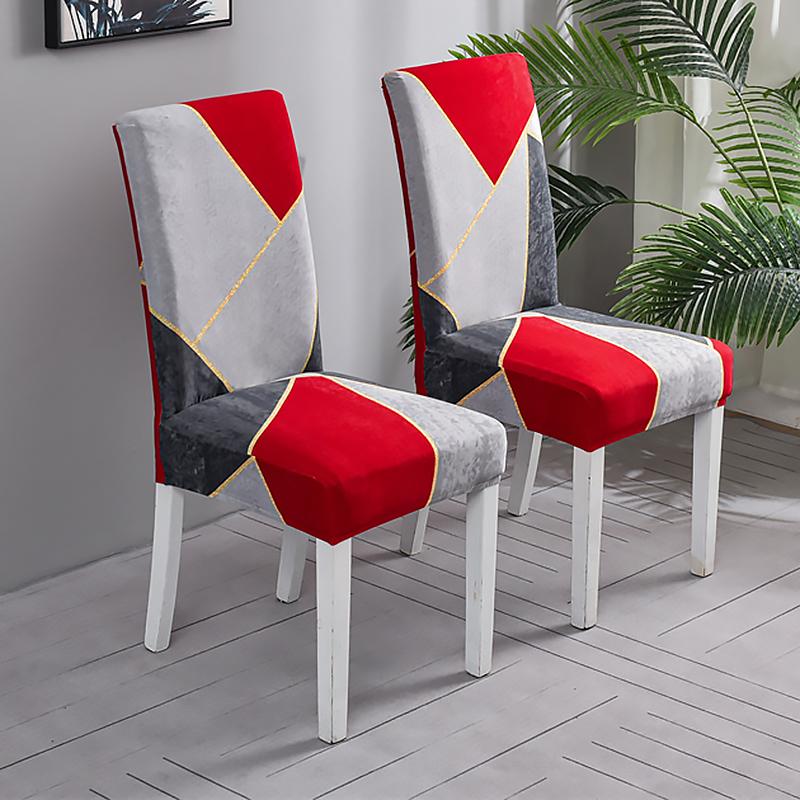 Набор чехлов на стулья из 1/2/4/6 шт., Чехлы-накидки на стулья Парсон для столовой, Съемный чехол для кухонного стула для Эл и Церемонии