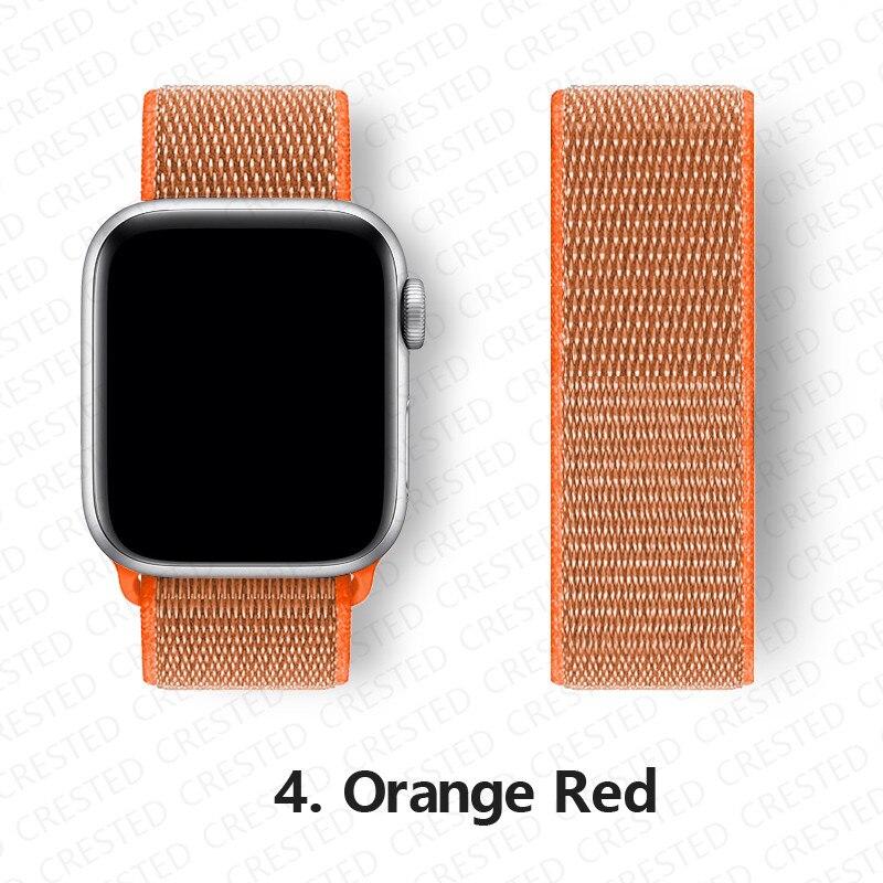 Нейлоновый ремешок для Apple, ремешок для часов 44 мм, 40 мм, 42 мм, 38 мм, браслет для умных часов, ремень, спортивный браслет-петля, iWatch series 3, 4, 5, 6, se, ремешок