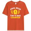 Bead Tug-O-War Champion Funny Saying Humor Men Women 100% Cotton T-Shirt Tees Tops