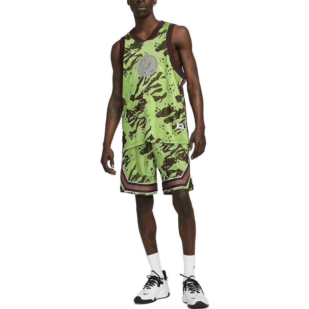 Nike Dri-FIT ADV Бренд Логотип Камуфляж Буквы Вышитые Тай-Дай Баскетбольные Шорты Мужские Шорты Земля-Коричневый DX0330-227