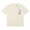American Streetwear RHUDE Racing Graphic T-Shirt Loose Fit Couples